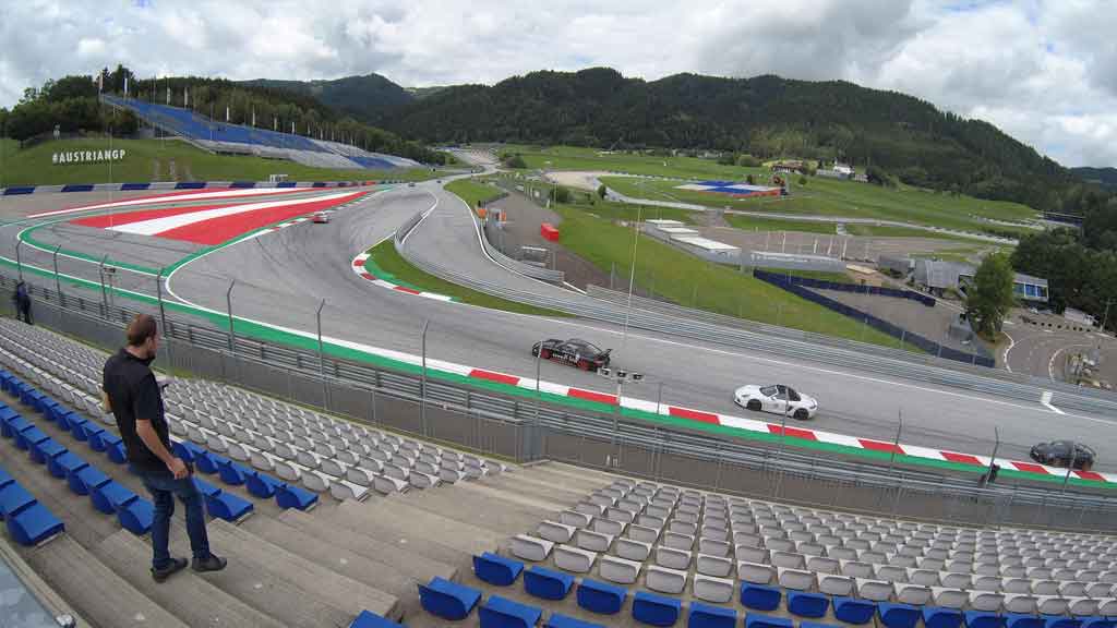 Erstes Public Event der Black Pearl auf der Rennstrecke