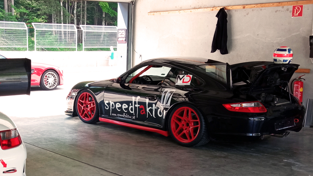 Erster Einsatz der Black Pearl auf der Rennstrecke