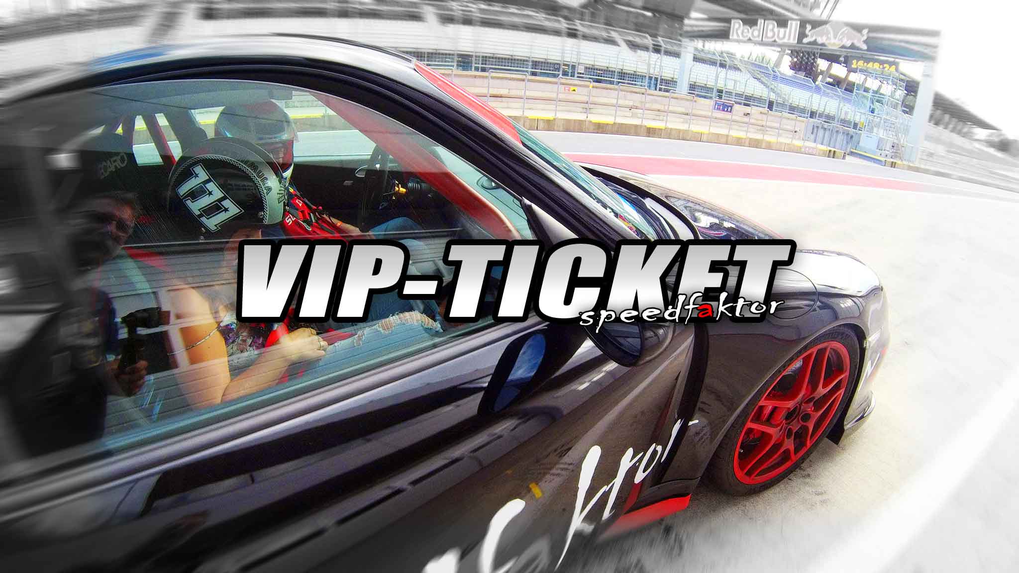 Speedfaktor VIP-TICKET - Porsche Renntaxi