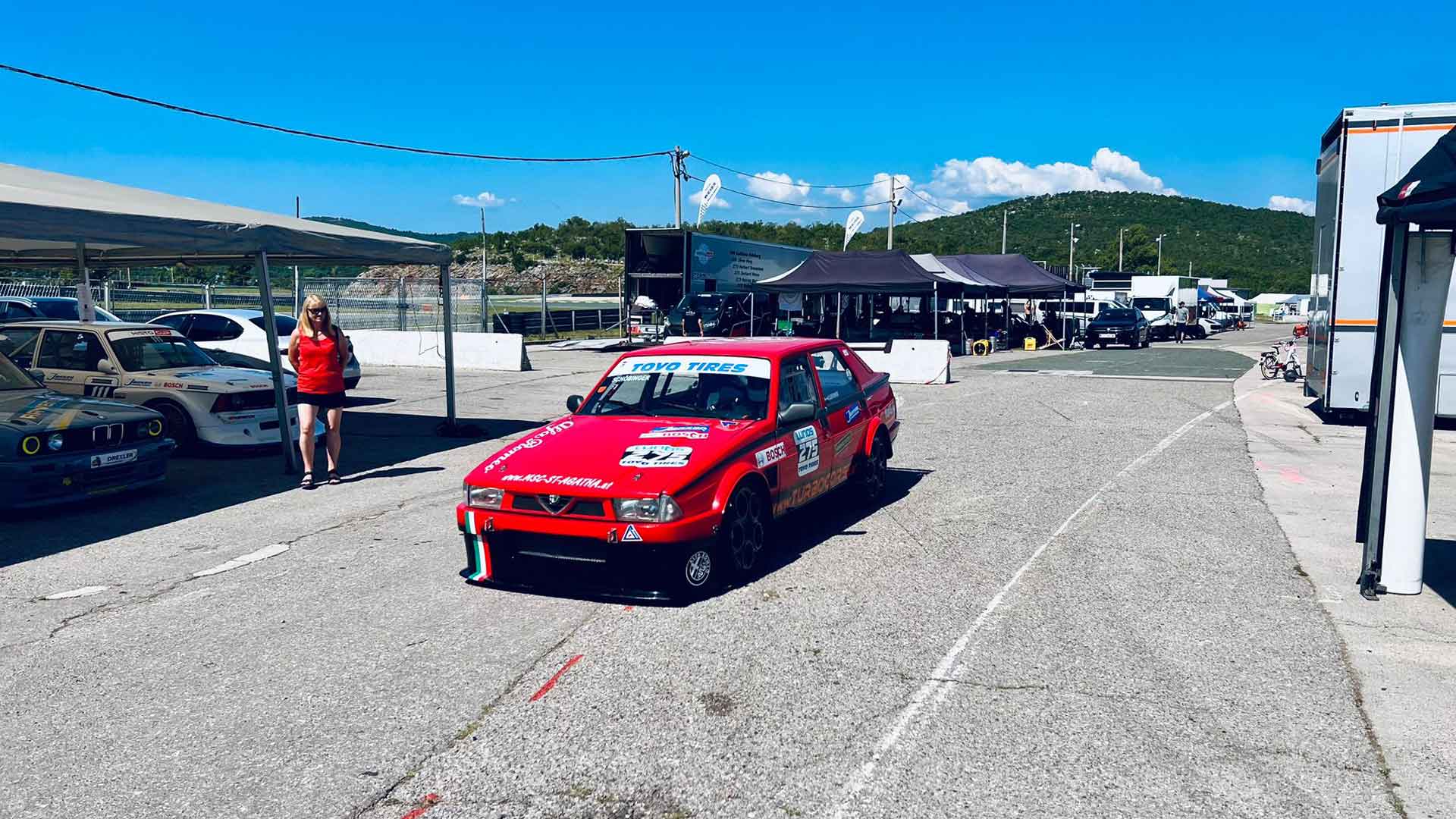 Speedfaktor beim Histocup, Automotodrom Grobnik, 19. - 21.06.26