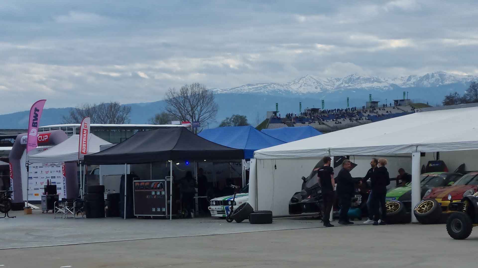 Speedfaktor beim Histocup, Testag Red Bull Ring 12.04.2026