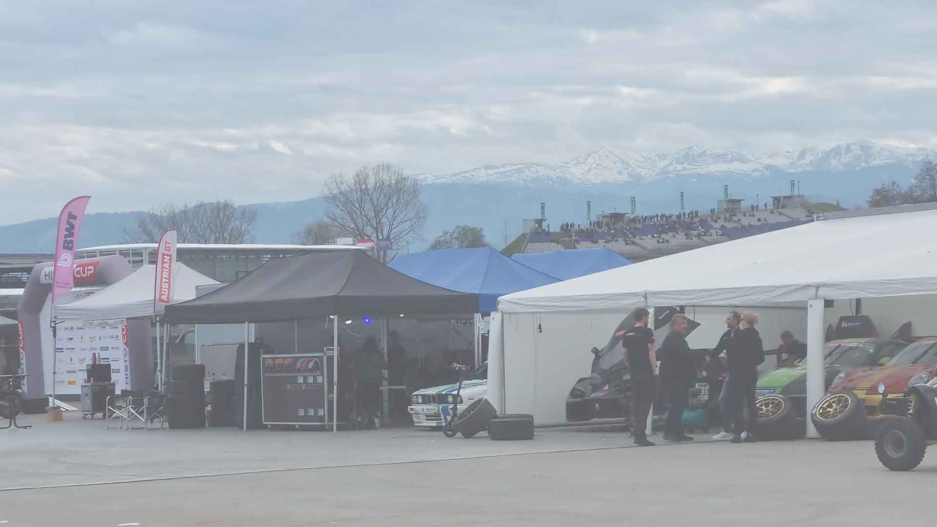 Speedfaktor beim Histocup, Testag Red Bull Ring 12.04.2026