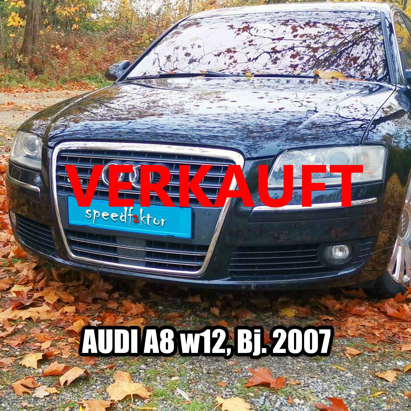 Speedfaktor Autobörse, Audi A8 w12