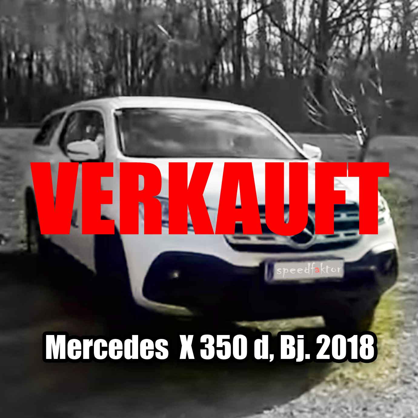 Speedfaktor Autobörse, Mercedes-Benz X-Klasse X 350 d